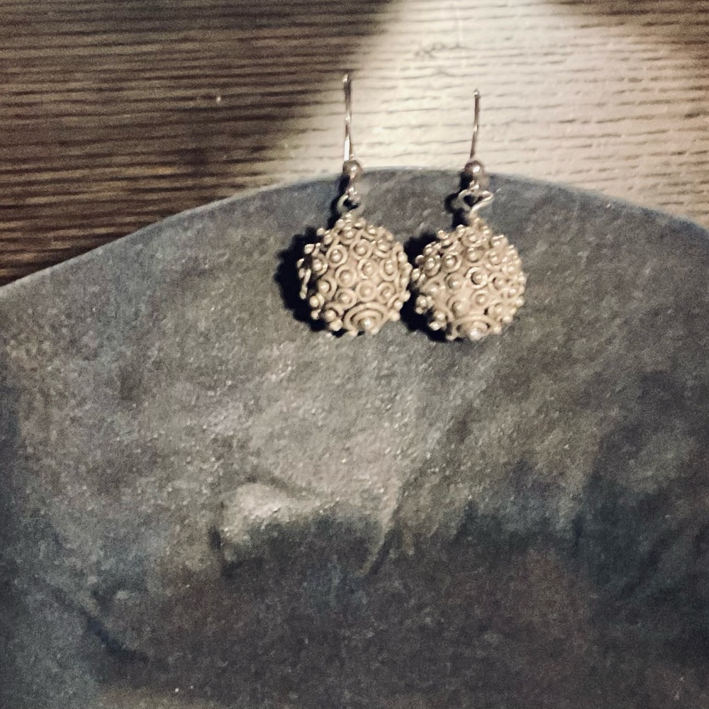 Elegant Sterling Silver Dangle Earrings